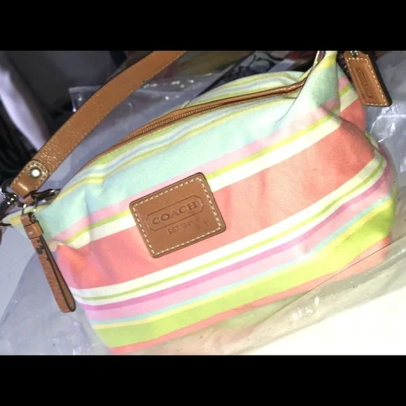 Coach watercolor purse - Picture 6 of 10